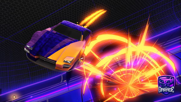 A Rocket League car design from MercadinhodoZ