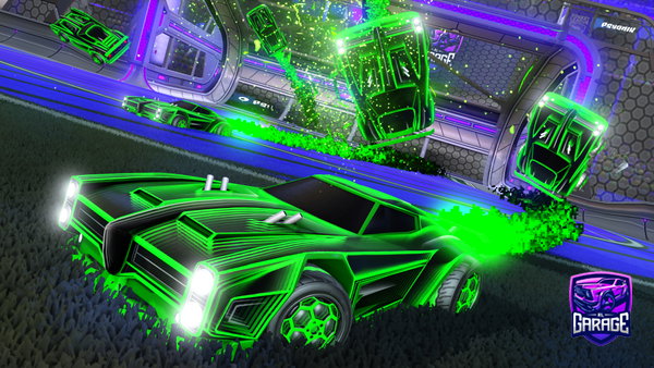A Rocket League car design from Dirtywonton01