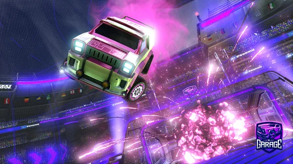 A Rocket League car design from TheFabulousFinch