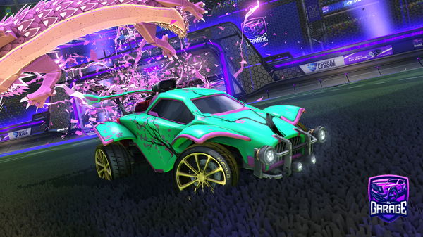 A Rocket League car design from badassbacca13