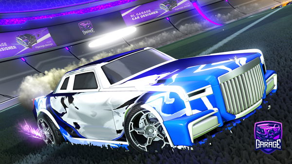 A Rocket League car design from awzzz