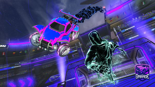 A Rocket League car design from WIAELCAismyepic