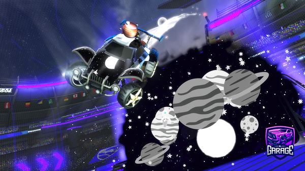 A Rocket League car design from kingkaanONE