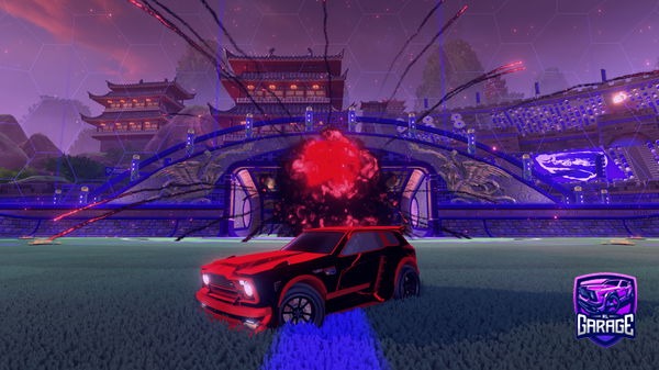 A Rocket League car design from Mercmayhem