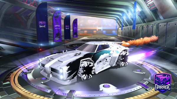 A Rocket League car design from Rafinsky_