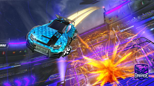 A Rocket League car design from Bed_Kaneki