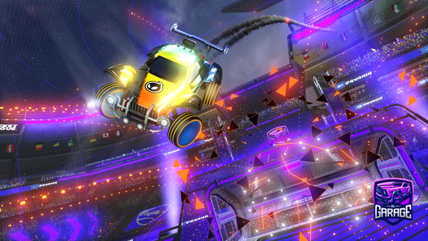 A Rocket League car design from Apr12