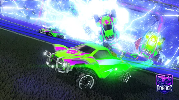 A Rocket League car design from Billythebolt2023