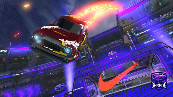 A Rocket League car design from Gangws