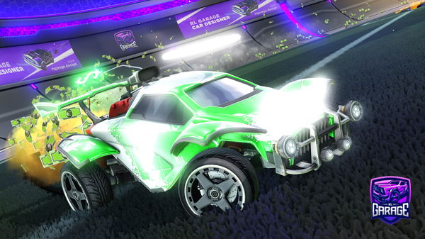 A Rocket League car design from MrUnicorn888