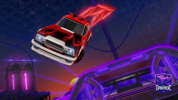 A Rocket League car design from PlatySnakeYT11