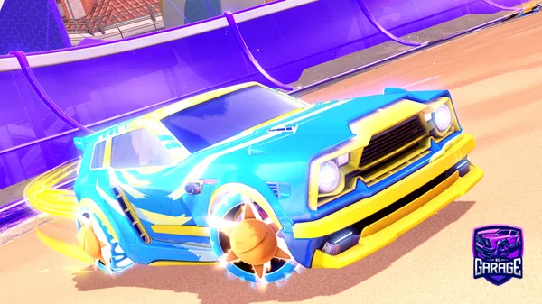 A Rocket League car design from frick_my_tm8