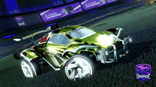 A Rocket League car design from NRVJoeFishOnTtv