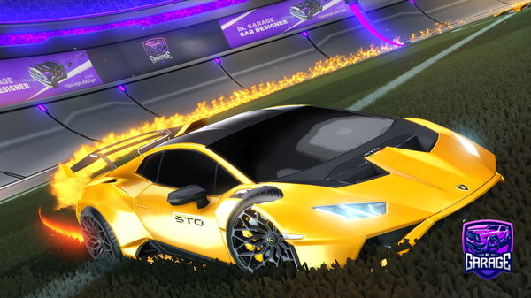 A Rocket League car design from Carnama