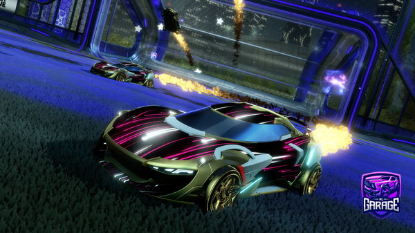 A Rocket League car design from Zed128