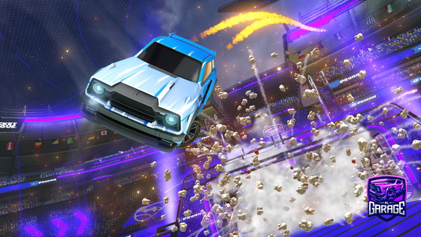 A Rocket League car design from ergzerg
