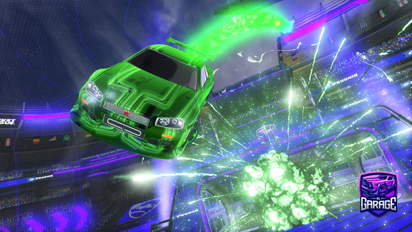 A Rocket League car design from itsvxrcity