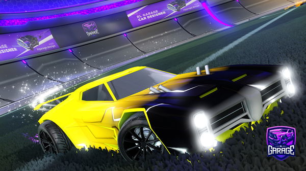 A Rocket League car design from Shatterrred