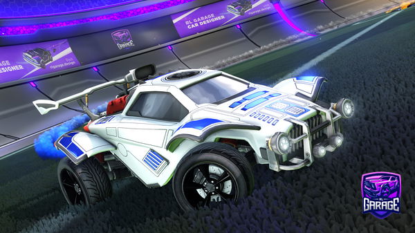 A Rocket League car design from yaourt_