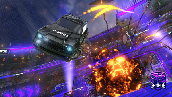 A Rocket League car design from Kroix