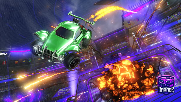 A Rocket League car design from xvnrYT