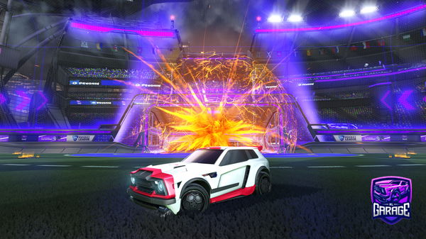 A Rocket League car design from MrCapy