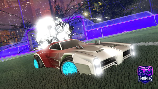 A Rocket League car design from AUGUSTOROMERO