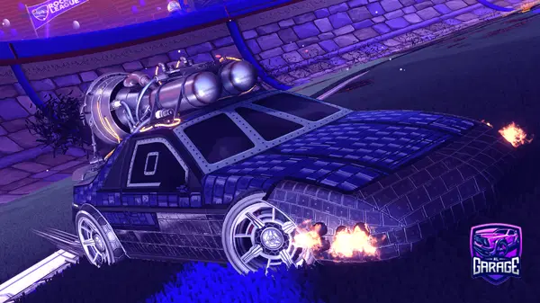 A Rocket League car design from Vinetangler