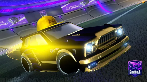 A Rocket League car design from TheBestyyy