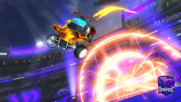 A Rocket League car design from hishamRL9