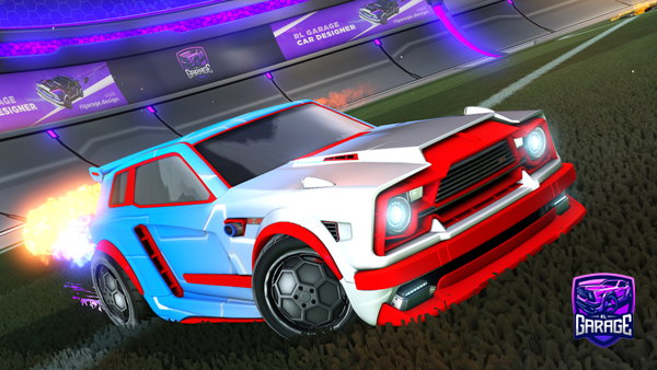 A Rocket League car design from Swiftywhite