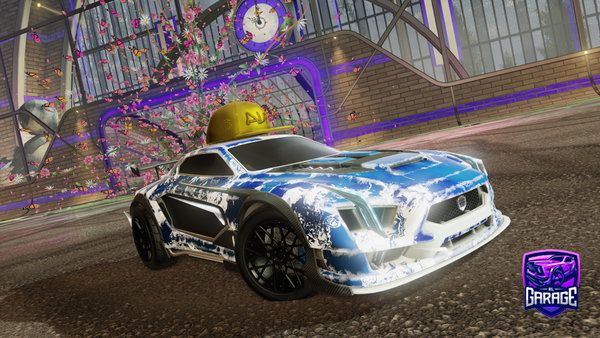 A Rocket League car design from Jsjsjsjjhwh