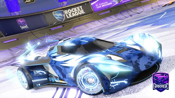 A Rocket League car design from ToxiqSna-iQ