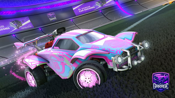 A Rocket League car design from Jxmy476