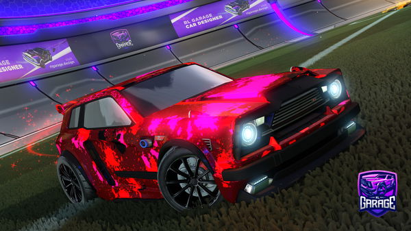 A Rocket League car design from floopdafinn