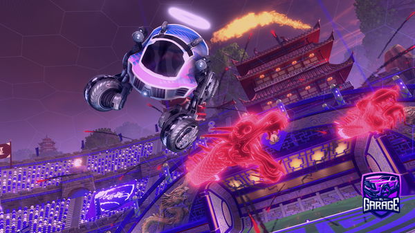 A Rocket League car design from WS_ITB999