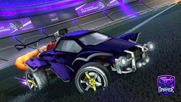 A Rocket League car design from kokohdl4