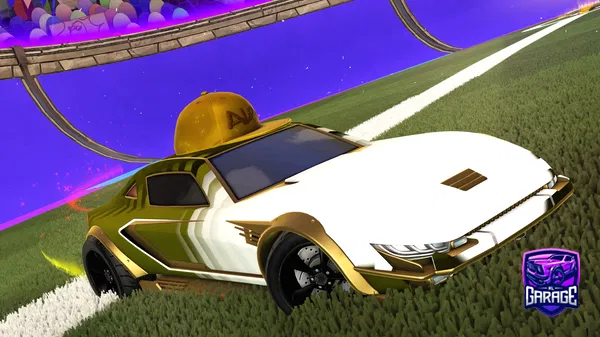 A Rocket League car design from daniracer23