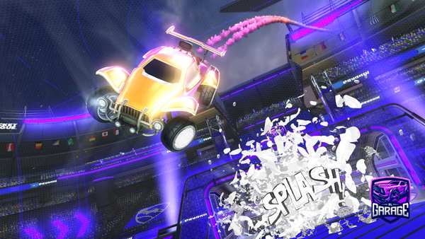 A Rocket League car design from Polaris_Love_PRO