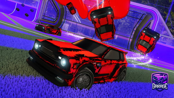A Rocket League car design from RobertW19
