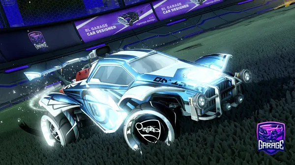 A Rocket League car design from bendyrhino