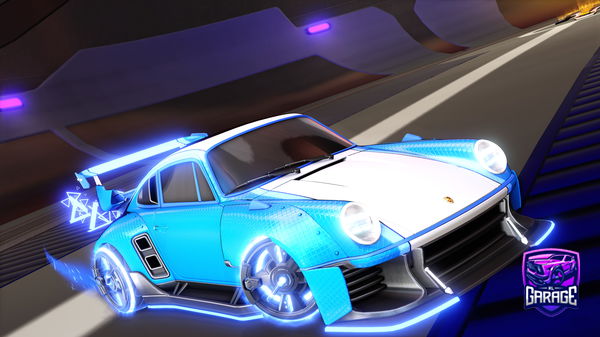 A Rocket League car design from dangerduck