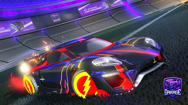 A Rocket League car design from NxksRL