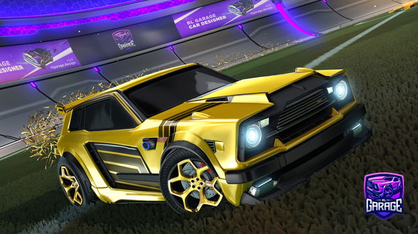 A Rocket League car design from SuperCayse