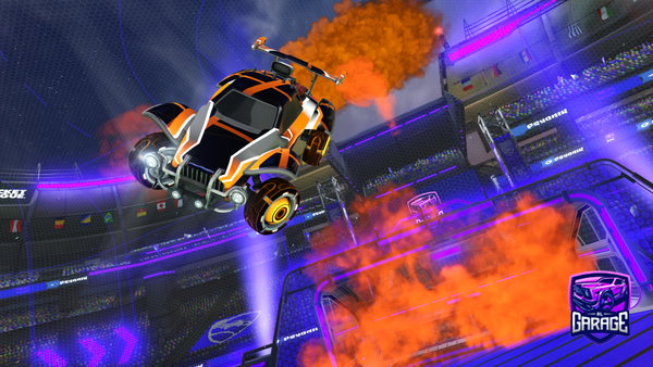A Rocket League car design from GamerKing2782