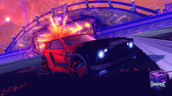 A Rocket League car design from Vanillaaa