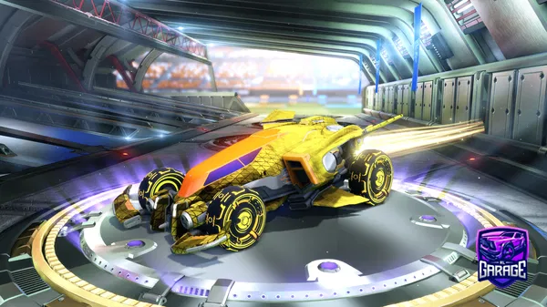 A Rocket League car design from AFireType