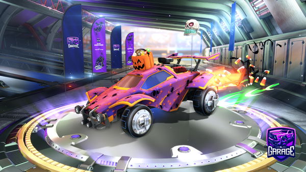 A Rocket League car design from wafflesthedragon