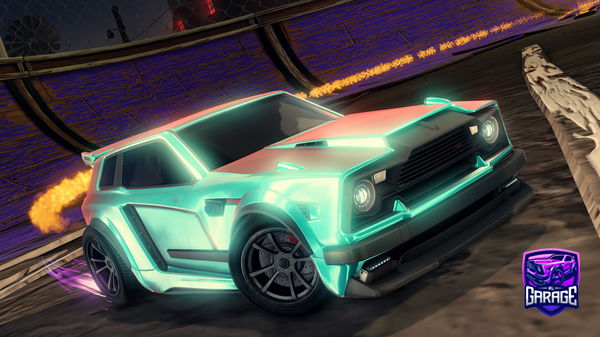 A Rocket League car design from Grayorwhite