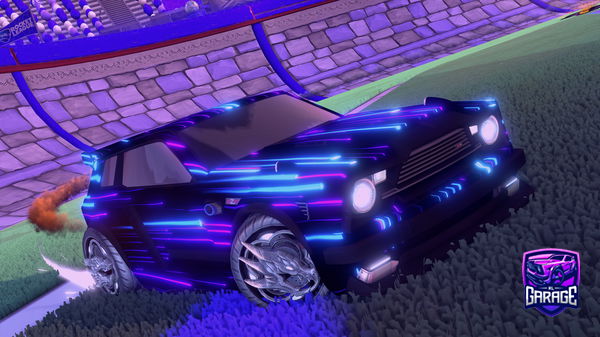 A Rocket League car design from udog